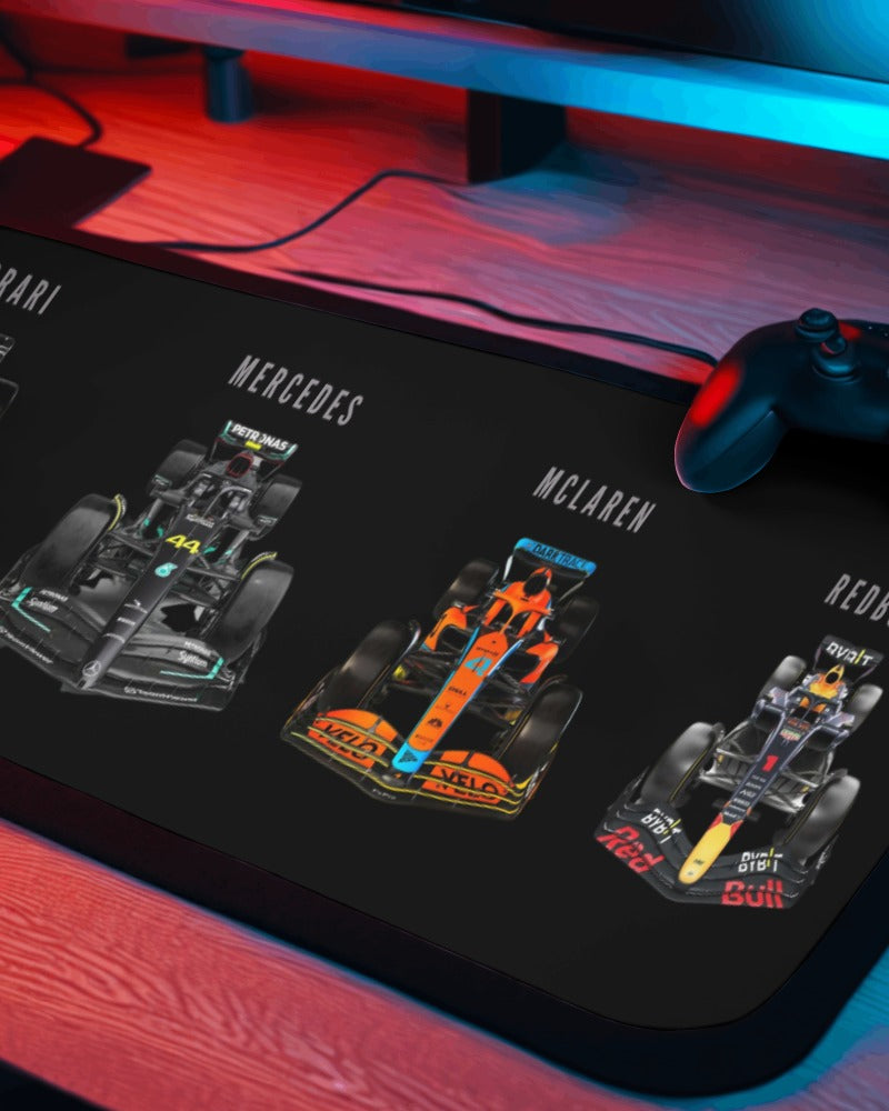 Formula 1 Teams Gaming Pad Mouse pad BanterBox